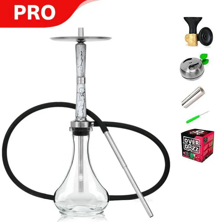 Ash Wood Electro Storm V2 Shisha Set - shishagear - UK