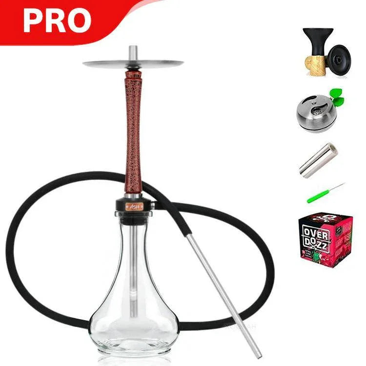 Ash Wood Hookah Haze Jungle Shisha Set - Sunset - shishagear - UK