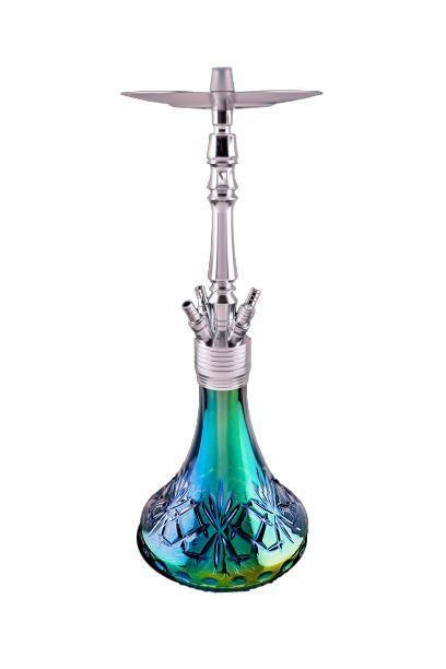 Dschinni Drip Crystal Venom Silver Hookah - shishagear - UK