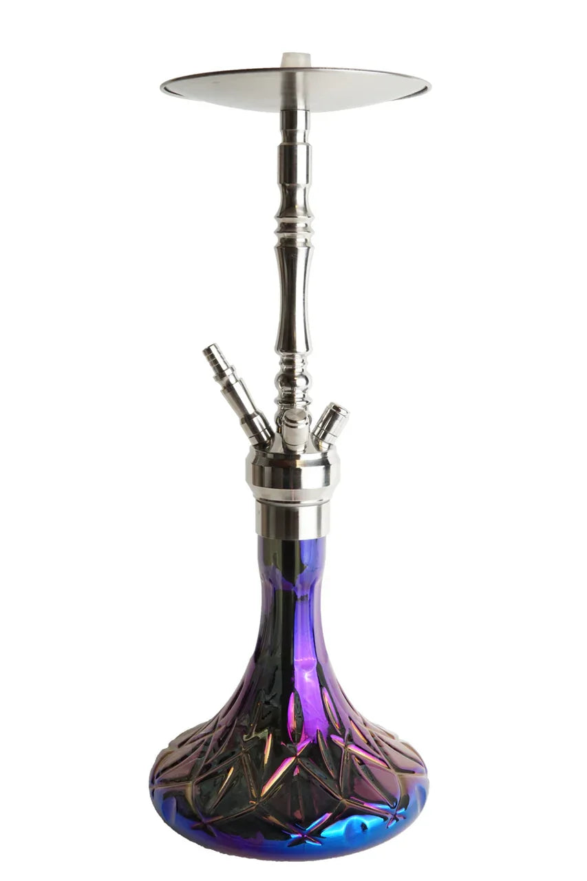 Dschinni Mio Chrome Purple Rain Hookah