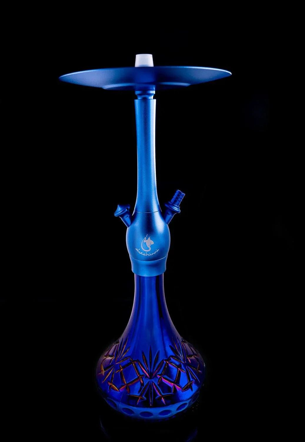 Dschinni Chucky Blue Purple Rain Crystal Hookah - shishagear - UK Shisha Hookah Black Friday