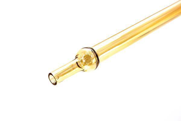 Dschinni Straight Regular Mouthpiece Gold - shishagear - UK Shisha Hookah Black Friday