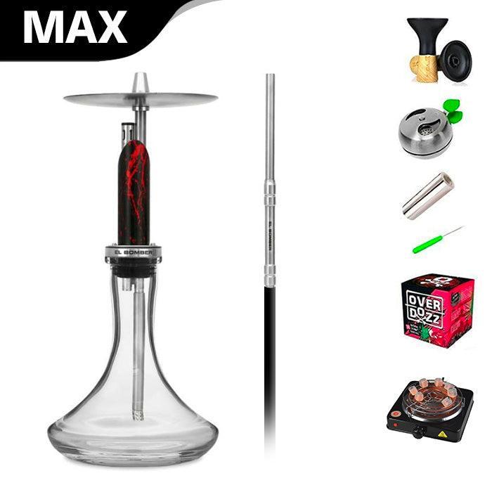 El Bomber Shisha With Base - Aztec - shishagear - UK Shisha Hookah Black Friday