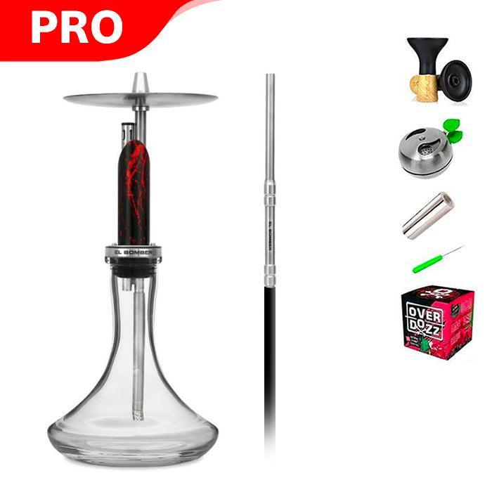 El Bomber Shisha With Base - Aztec - shishagear - UK Shisha Hookah Black Friday