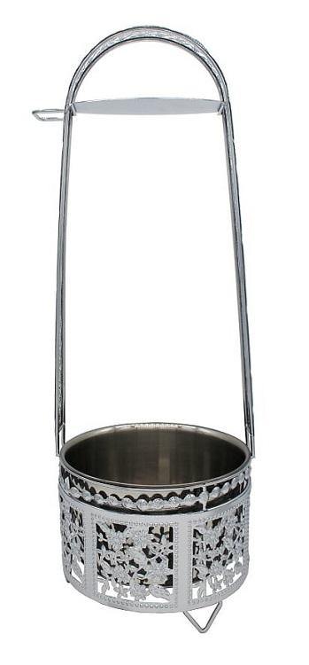 El Nefes Corona Charcoal Basket Holder - Medium - shishagear - UK