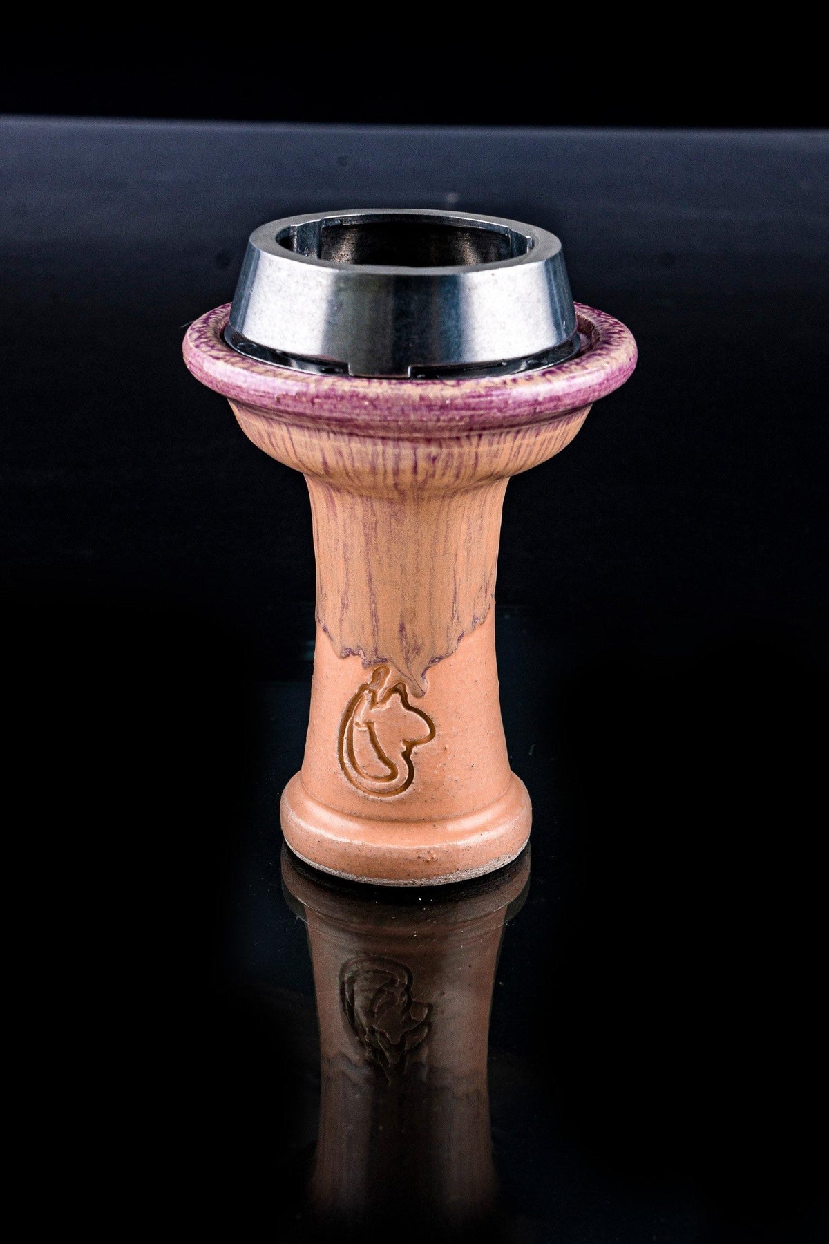 Dschinni Fireclay Brick Phunnel Royal Purple + Smoke Box - shishagear - UK