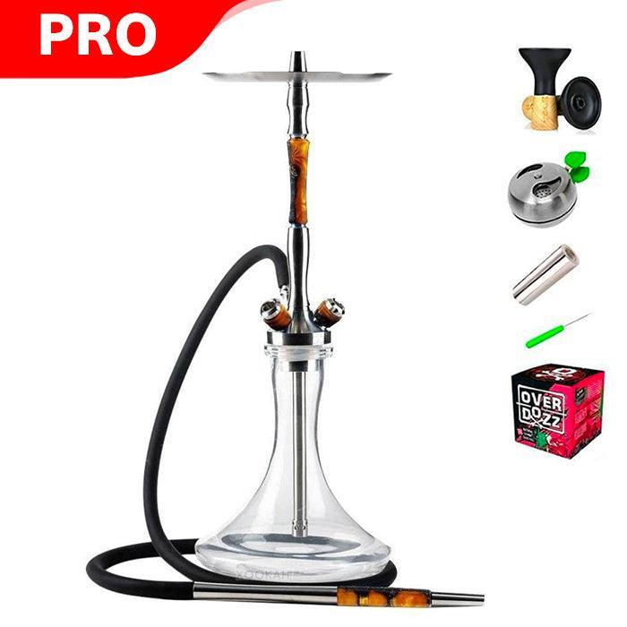 Union Hookah Fibonacci Shisha SET - Black/Gold - shishagear - UK Shisha Hookah Black Friday