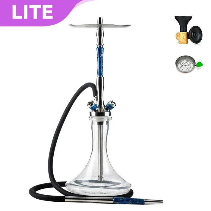 Union Hookah Fibonacci Shisha SET - Blue - shishagear - UK Shisha Hookah Black Friday
