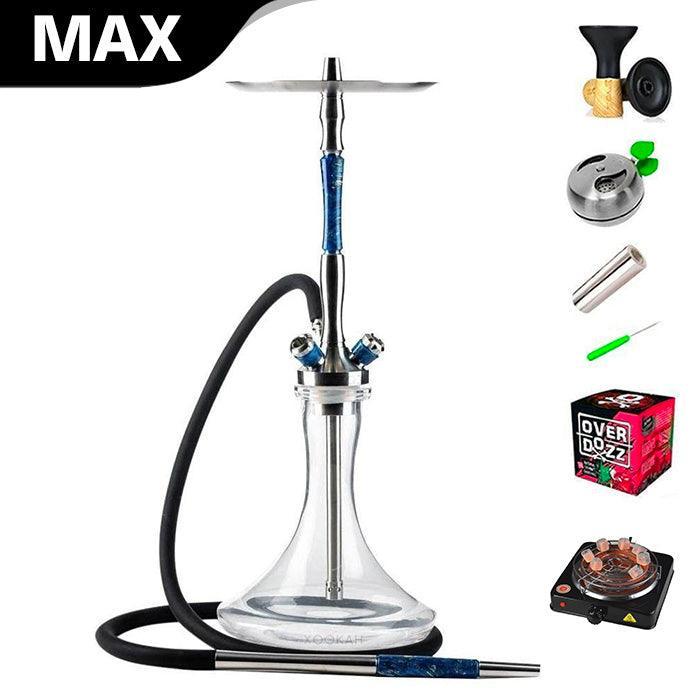 Union Hookah Fibonacci Shisha SET - Blue - shishagear - UK Shisha Hookah Black Friday