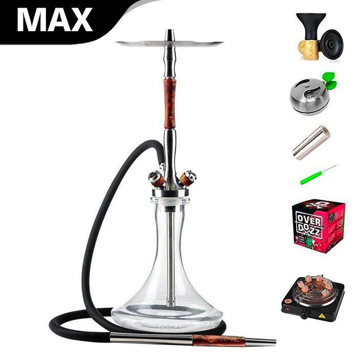 Union Hookah Fibonacci Shisha SET - Orange/Amber - shishagear - UK Shisha Hookah Black Friday