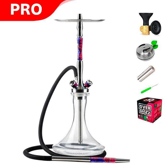 Union Hookah Fibonacci Shisha SET - Pink/Purple - shishagear - UK Shisha Hookah Black Friday