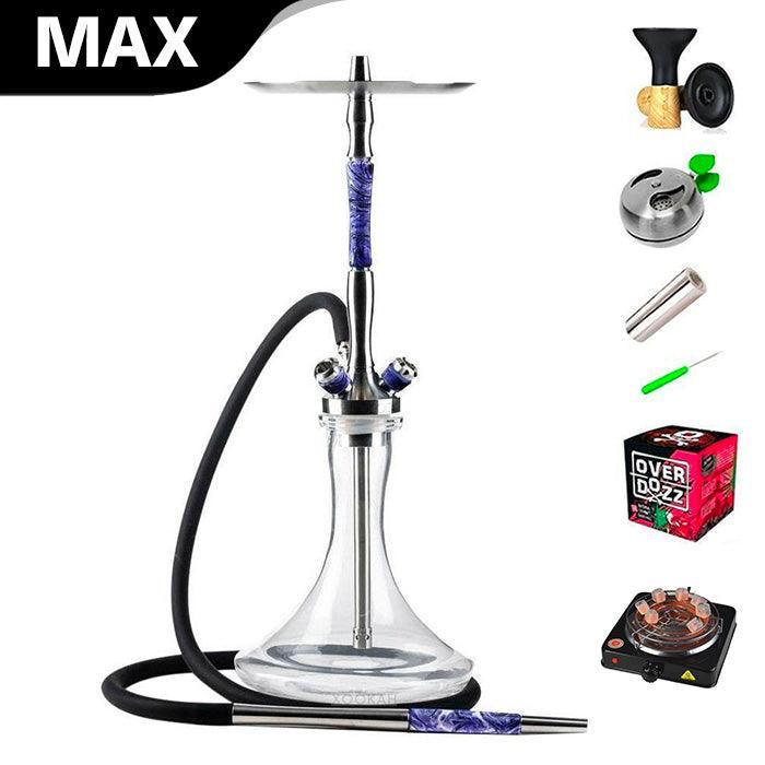 Union Hookah Fibonacci Shisha SET - Purple - shishagear - UK Shisha Hookah Black Friday