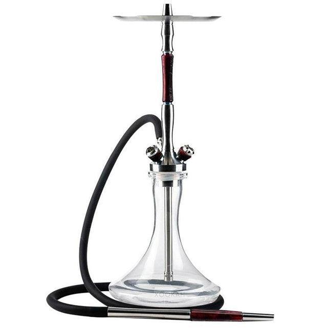 Union Hookah Fibonacci Shisha SET - Black/Red - shishagear - UK Shisha Hookah Black Friday