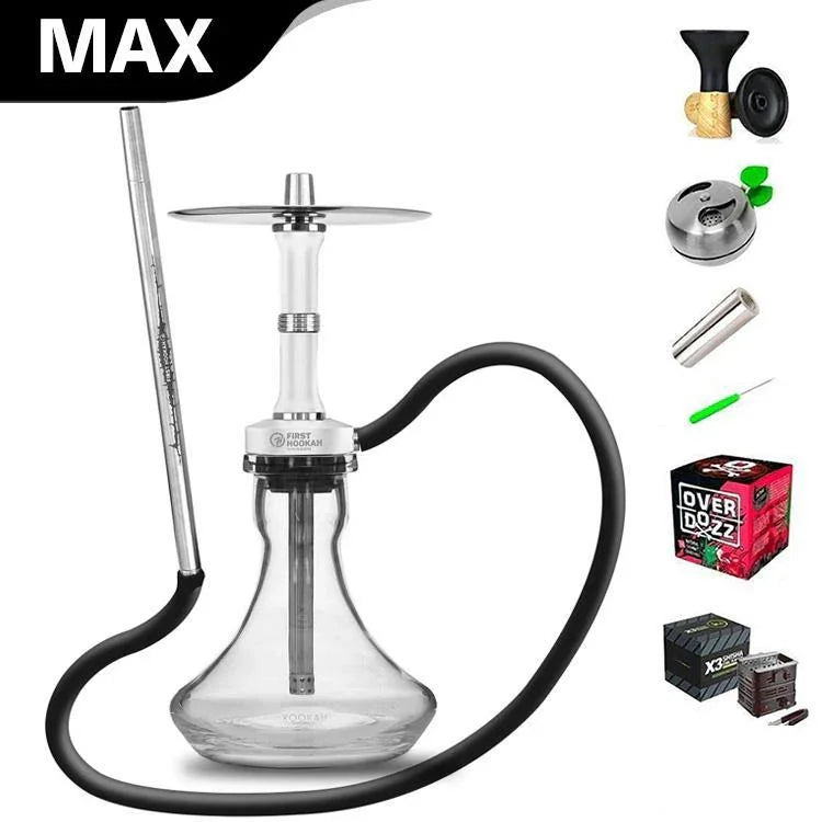 First Hookah Core Lite Mini Shisha - White - shishagear - UK