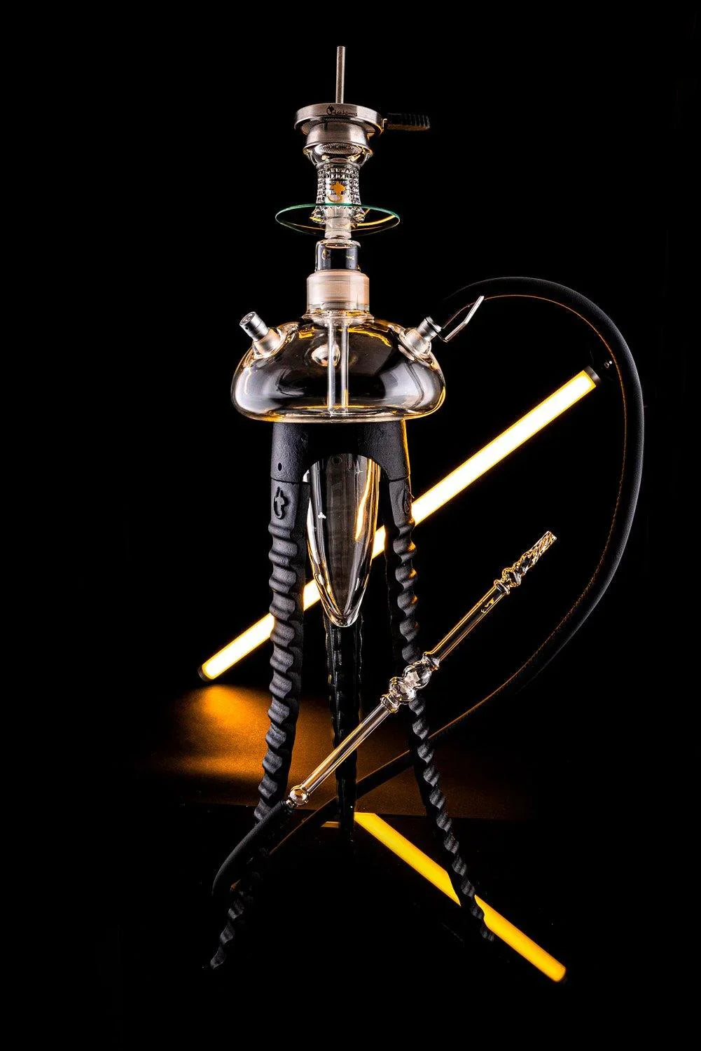 Dschinni Black Widow Hookah Set - shishagear - UK