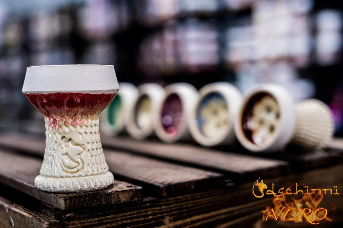 Dschinni Firebrick Nero Red Bowl (not compatible with Seflex) - shishagear - UK Shisha Hookah Black Friday