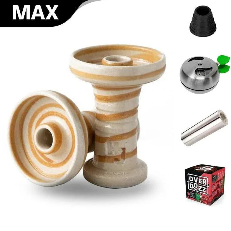 HJ VHS Vanilla Harmony Swirl Hookah Bowl - shishagear - UK Shisha Hookah Black Friday