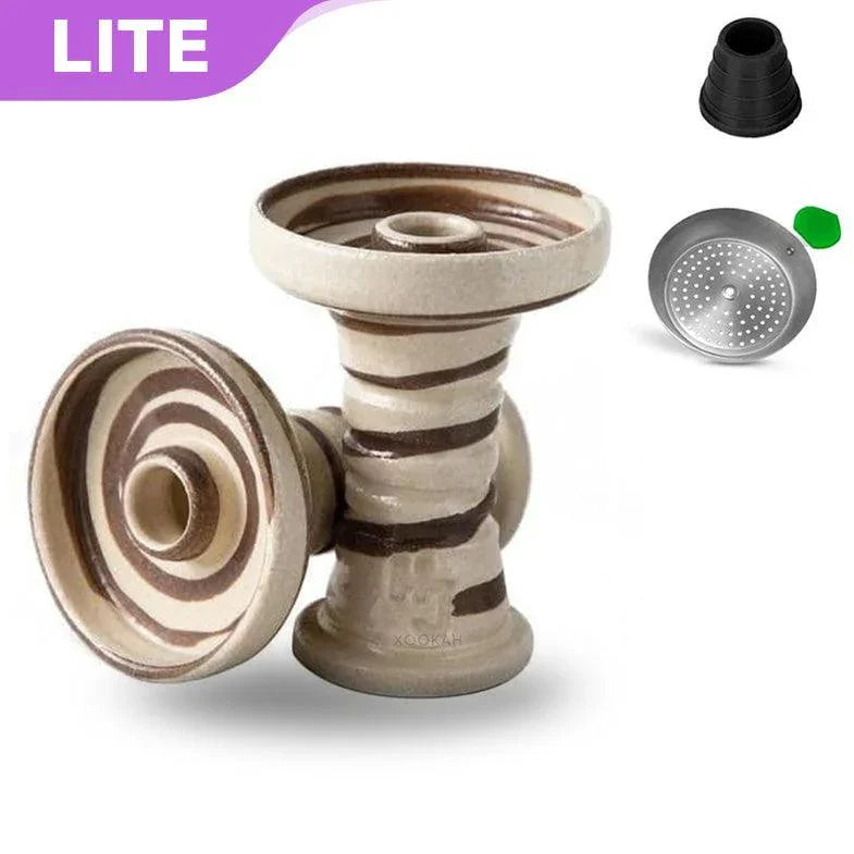 HJ VHS Vanilla Harmony Swirl Hookah Bowl - Caramel - shishagear - UK Shisha Hookah Black Friday