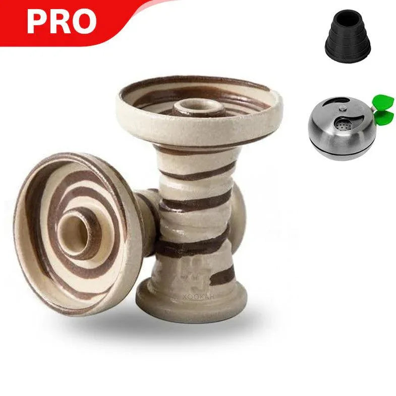 HJ VHS Vanilla Harmony Swirl Hookah Bowl - Caramel - shishagear - UK Shisha Hookah Black Friday