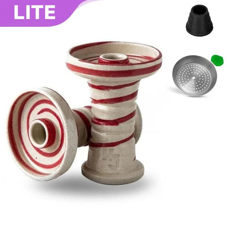 HJ VHS Vanilla Harmony Swirl Hookah Bowl - Cherry - shishagear - UK Shisha Hookah Black Friday