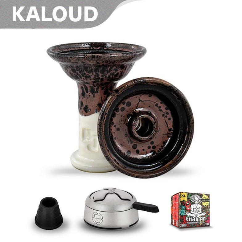 HJ Ferris Hookah Bowl - Blackberry Over White - shishagear - UK Shisha Hookah Black Friday