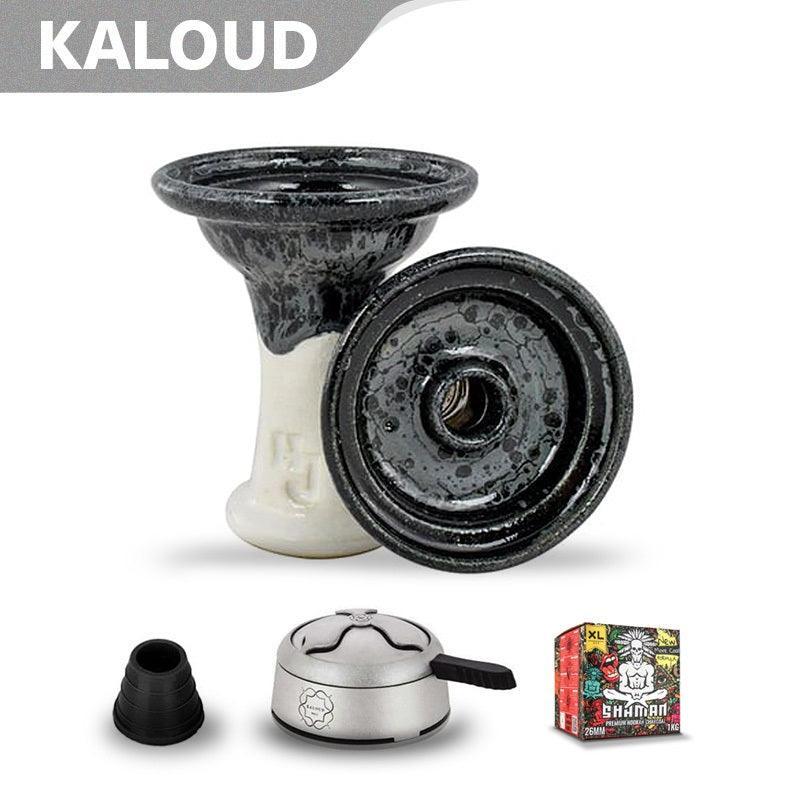 HJ Ferris Hookah Bowl - Wet Ashes Over White - shishagear - UK Shisha Hookah Black Friday