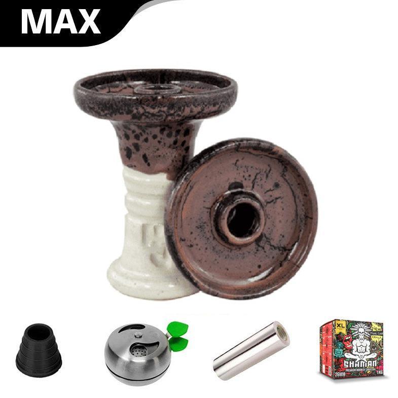 HJ Retro Harmony Hookah Bowl - Blackberry Over White - shishagear - UK Shisha Hookah Black Friday