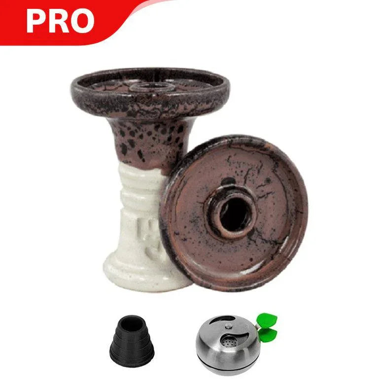 HJ Retro Harmony Hookah Bowl - Blackberry Over White - shishagear - UK Shisha Hookah Black Friday