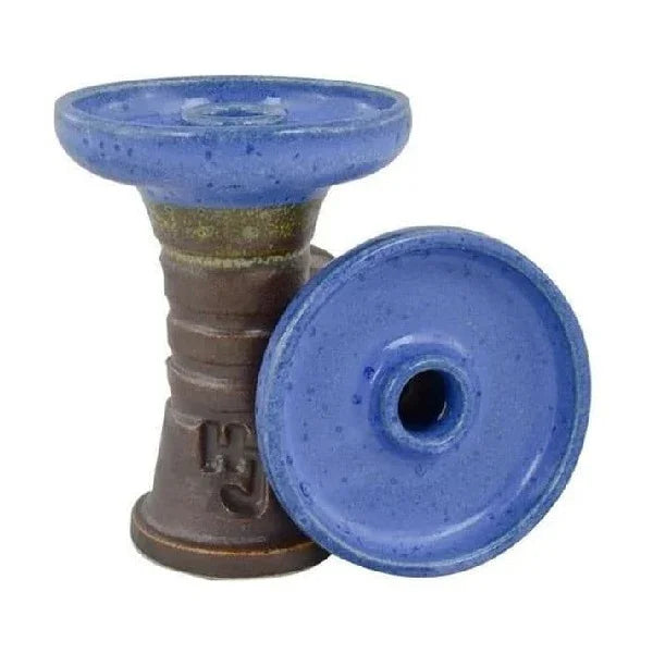 HJ Retro Harmony Hookah Bowl - Blue Stone - shishagear - UK Shisha Hookah Black Friday