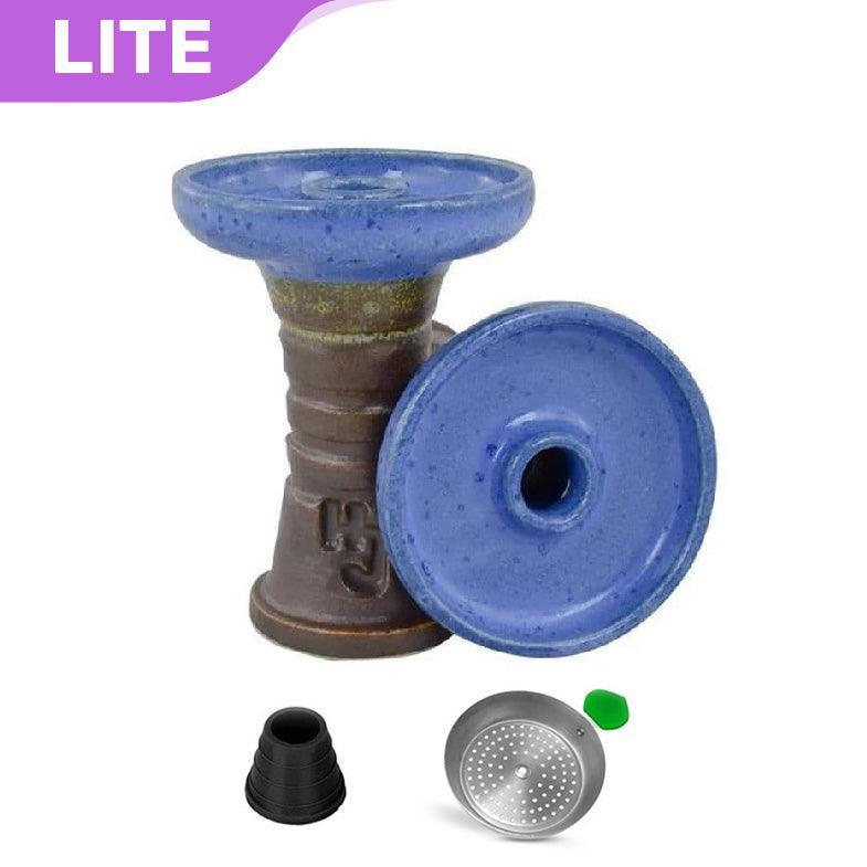 HJ Retro Harmony Hookah Bowl - Blue Stone - shishagear - UK Shisha Hookah Black Friday