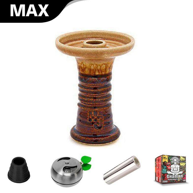 HJ Retro Harmony Hookah Bowl - Sunburst - shishagear - UK Shisha Hookah Black Friday