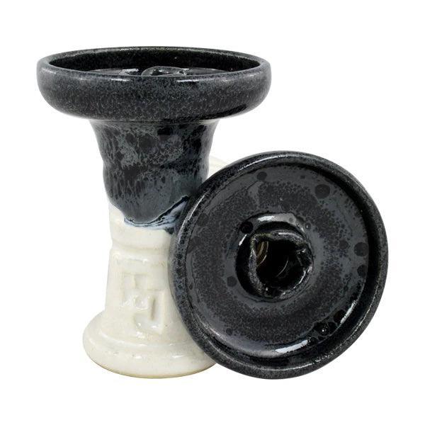 HJ Trimony Hookah Bowl - Wet Ash Over White - shishagear - UK Shisha Hookah Black Friday