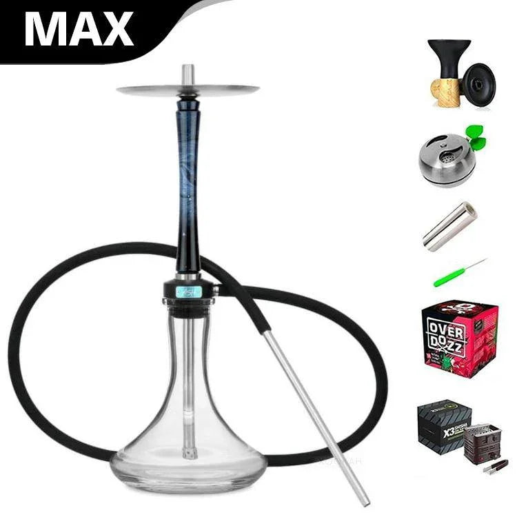 Ash Wood Haze Mist Shisha with Base Set - shishagear - UK