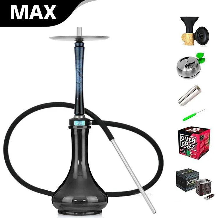Ash Wood Haze Mist Shisha with Base Set - shishagear - UK
