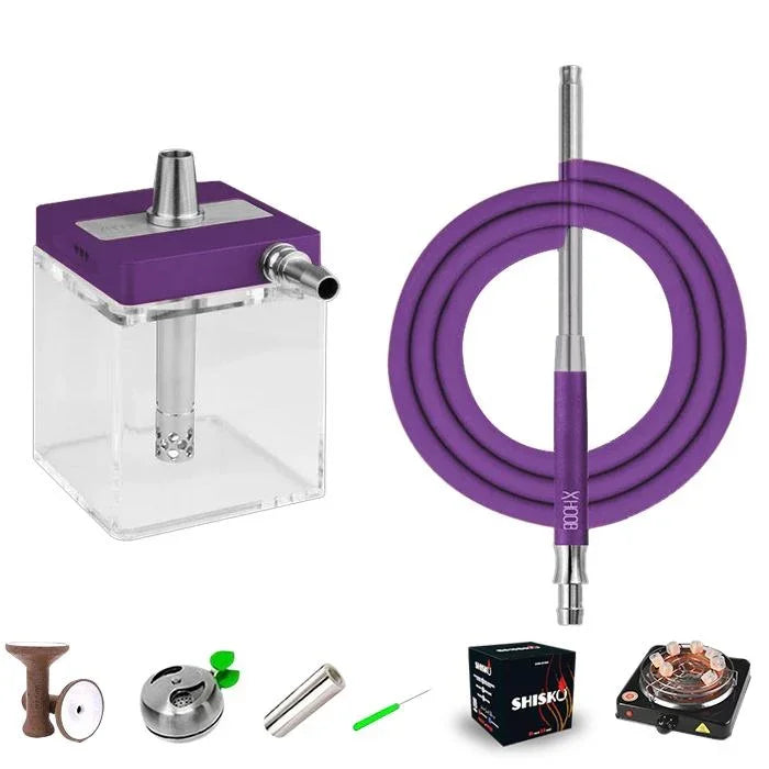 Hoob SubAtom Hookah C - Royal Purple