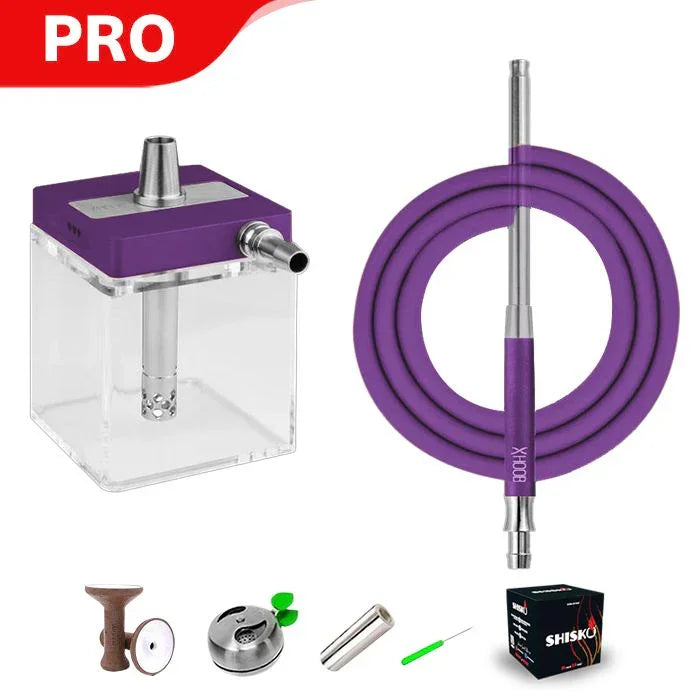 Hoob SubAtom Hookah C - Royal Purple