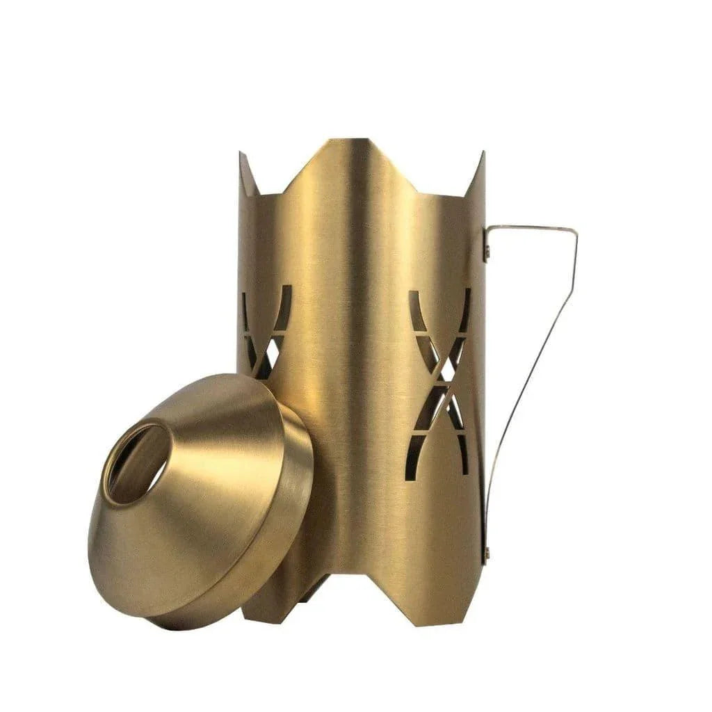 Hoob Windcover Heat Management Device - Gold - shishagear - UK Shisha Hookah Black Friday