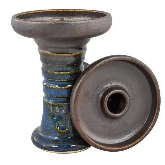 HJ Retro Harmony Hookah Bowl - Nut Blue - shishagear - UK Shisha Hookah Black Friday