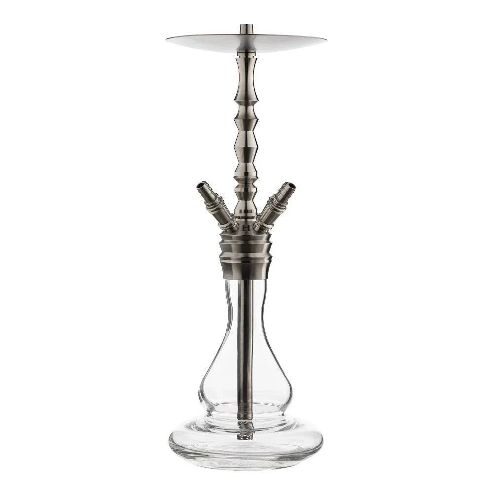 Hustla V2A Clear King Hookah - 4 Hose - shishagear - UK Shisha Hookah Black Friday