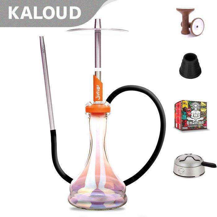 Nube Unique Junior V2 Hookah - Neon Orange - shishagear - UK Shisha Hookah Black Friday