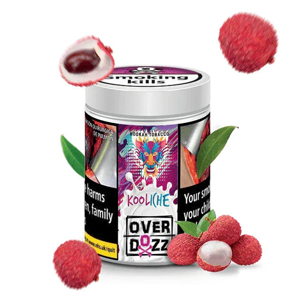 OverDozz Kooliche (Lychee, Mint and A Mysterious) Flavour - shishagear - UK Shisha Hookah Black Friday