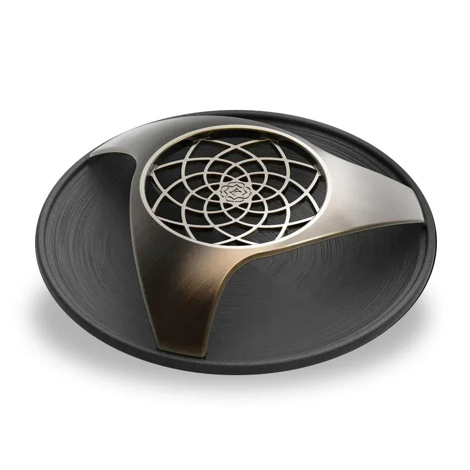 Kaloud Aeras Bronze Lace Charcoal Tray - shishagear - UK Shisha Hookah Black Friday