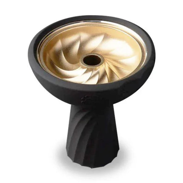 Kaloud Samsaris Auris II Aluminium Bowl - Gold - shishagear - UK Shisha Hookah Black Friday