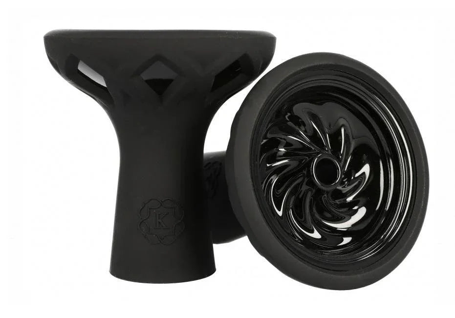 Kaloud Samsaris Lapis Black Ceramic Hybrid Bowl for Lotus 1 & 1+ - shishagear - UK