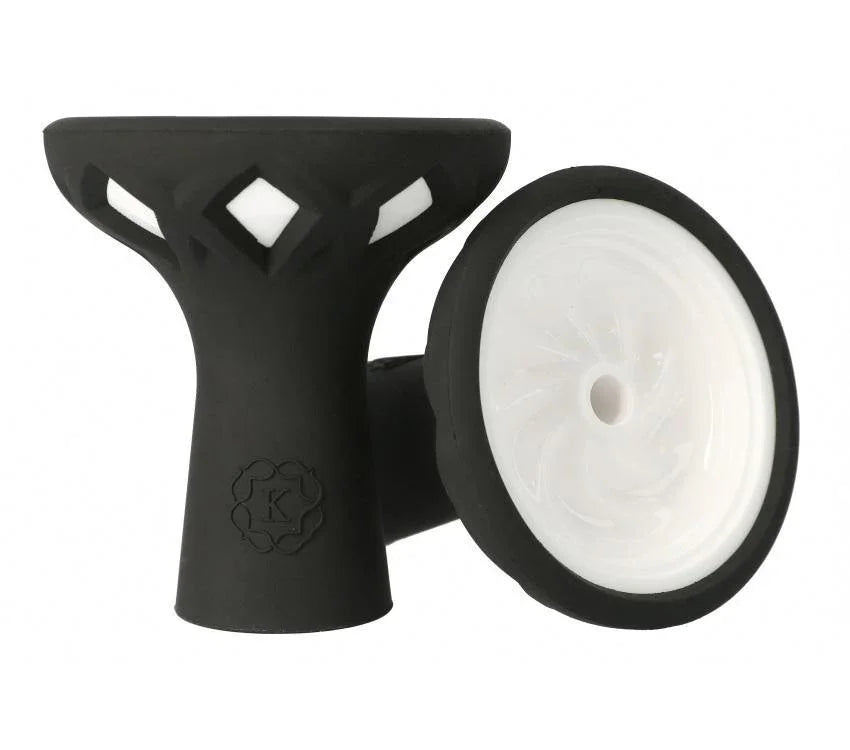 Kaloud Samsaris Lapis Ceramic Bowl - White - shishagear - UK