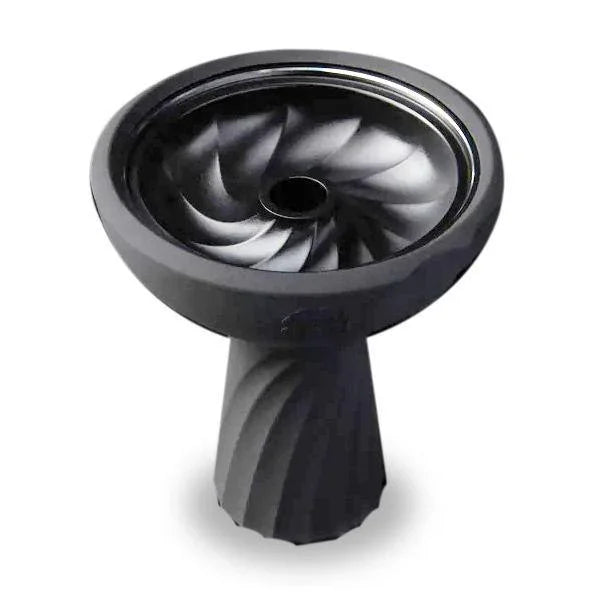 Kaloud Samsaris Niris II Aluminium Bowl - Black - shishagear - UK Shisha Hookah Black Friday