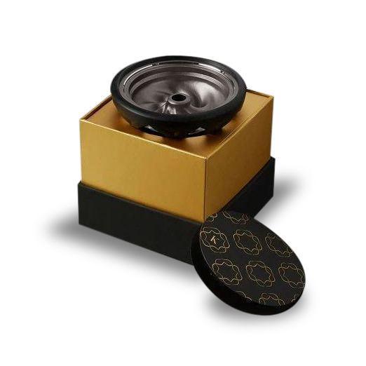 Kaloud Samsaris Nubis Bowl - Black - shishagear - UK Shisha Hookah Black Friday