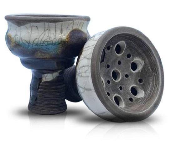 Kolos Celeste Bowl - White Over Stuff (4) - shishagear - UK