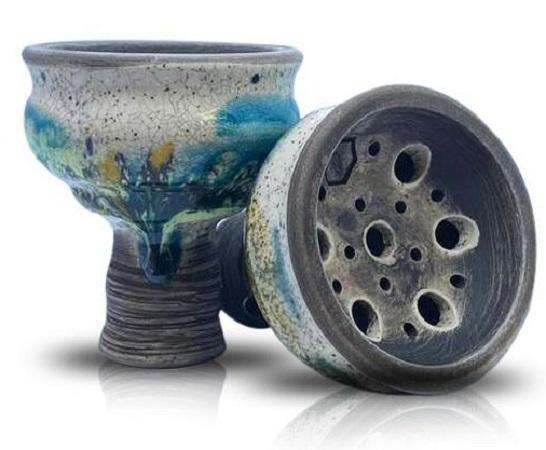 Kolos Celeste Bowl - White Peacock (5) - shishagear - UK