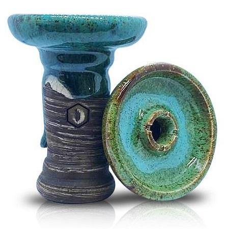 Kolos Romerica Phunnel Bowl - Green Bluez (117) - shishagear - UK